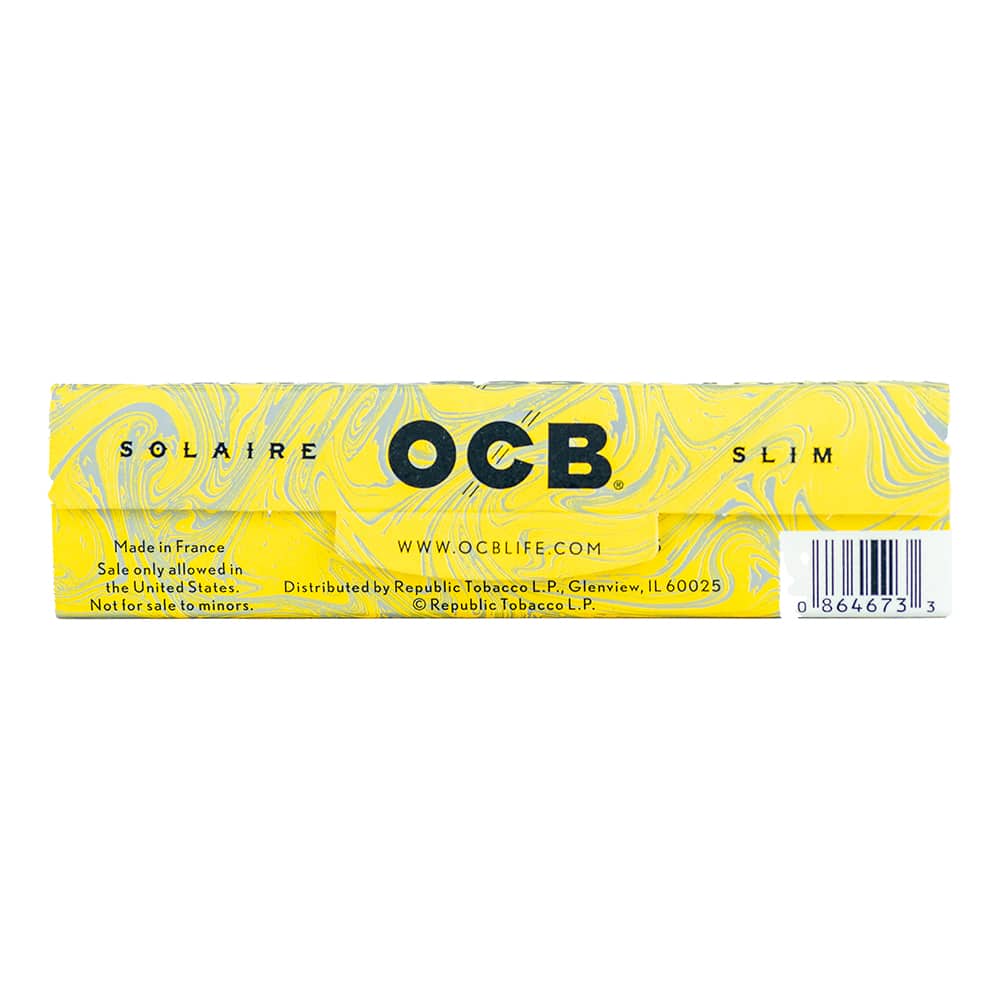 OCB Solaire Rolling Papers - King Size Slim image 1