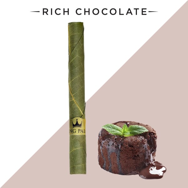 King Palm Flavored Leaf Rolls - Rich Chocolate image 0