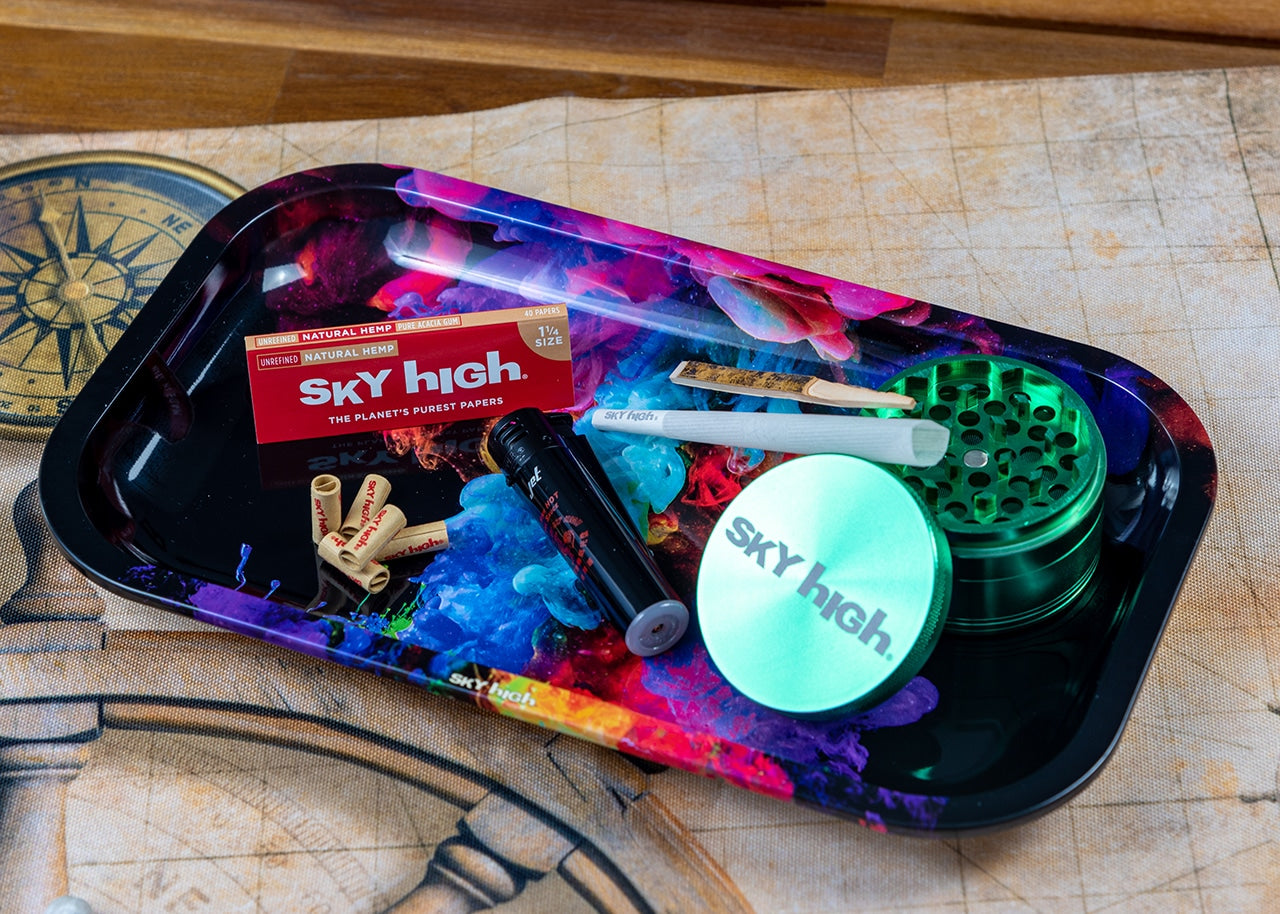 Sky High Rolling Tray - Rainbow Ink image 6