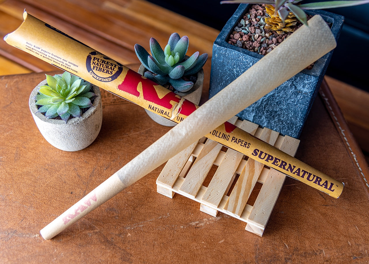 RAW Supernatural 12" Pre-Rolled Cone image 1