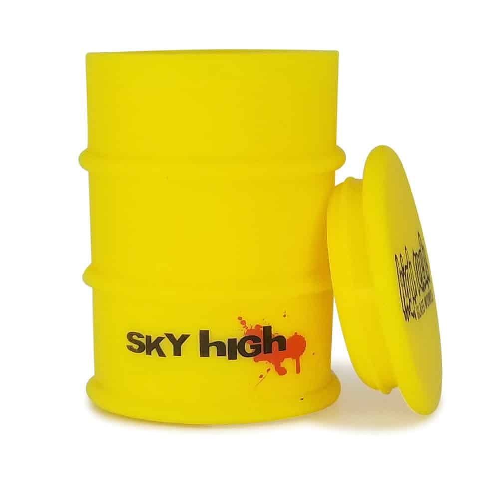 Sky High Silicone Oil Barrel - Yellow, Small image
