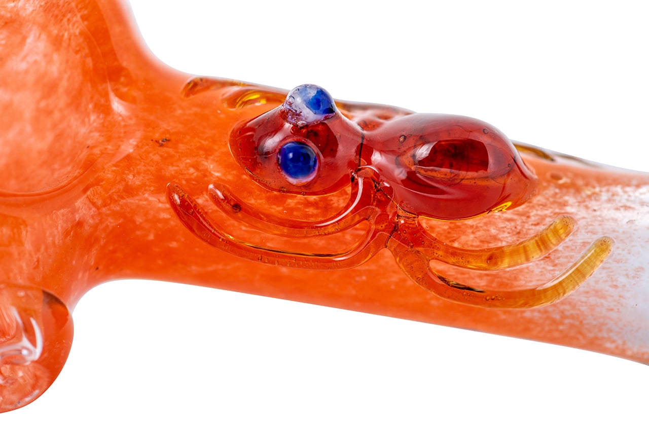 4.5" Googly Eye Reptile Spoon Pipe image 5