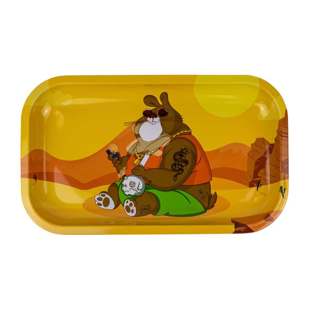 Badass Bunny Rolling Tray image 0