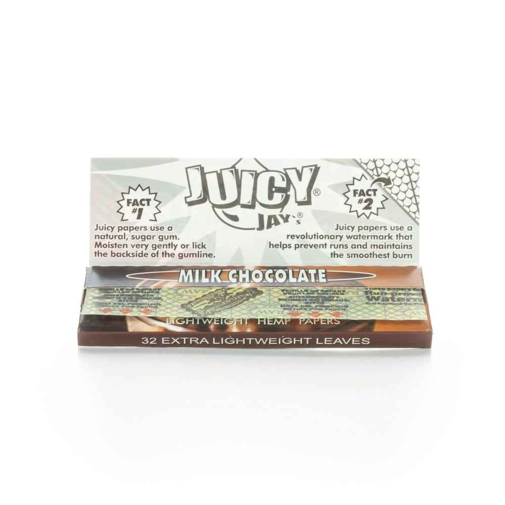 Juicy Jay's Rolling Papers - Milk Chocolate - 1 1/4"
