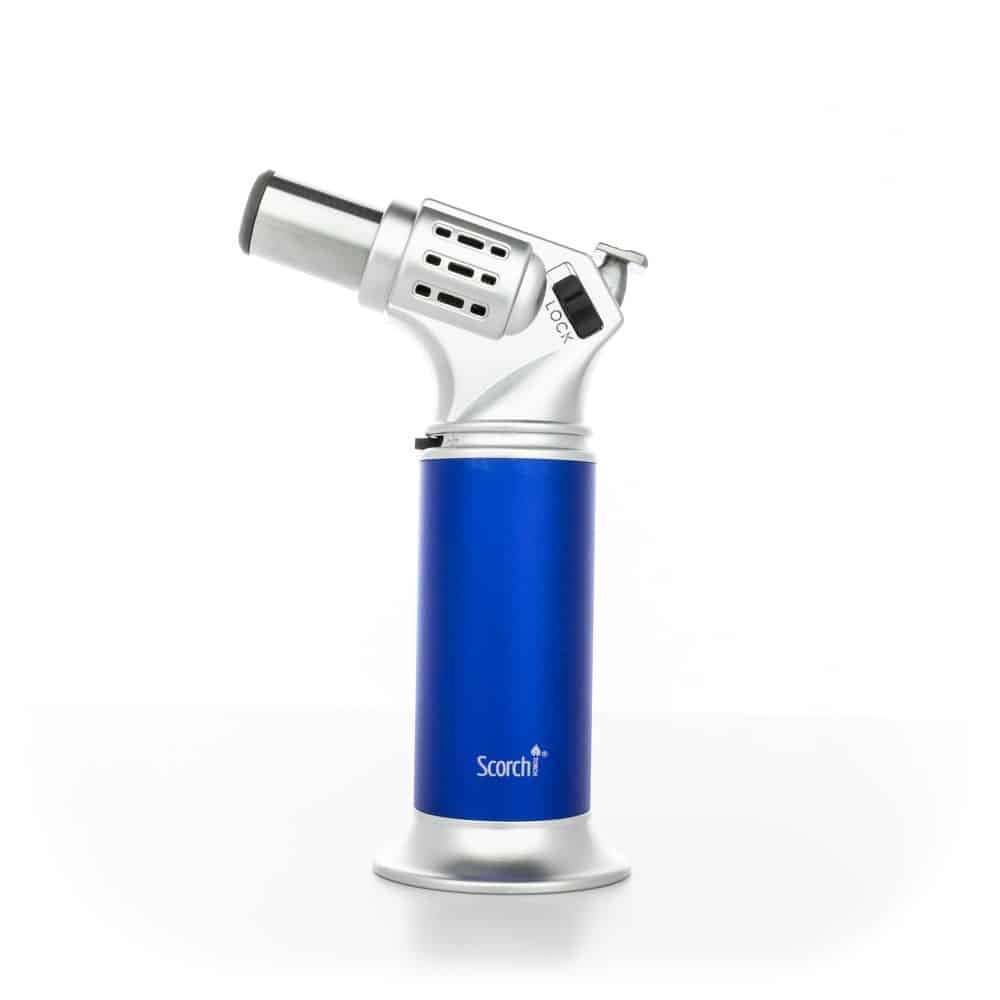 Scorch Torch Revolver - Single Jet Flame Lighter - Blue image