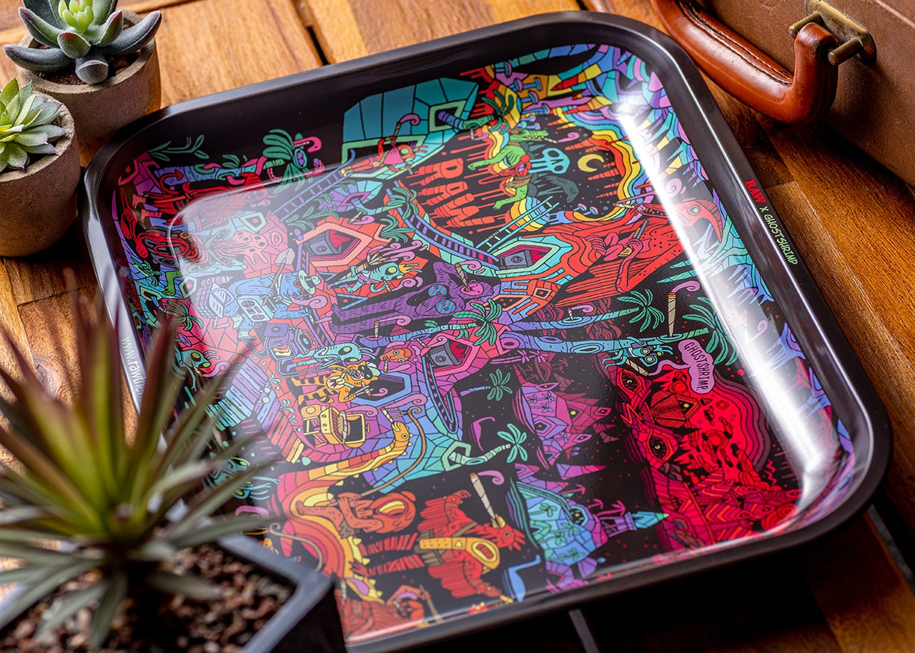 RAW Rolling Tray - Ghostshrimp image 1