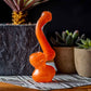 4" Solid Color Frit Mini Bubbler