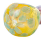 4" Silver Fumed Honeycomb Triple Ring Spoon Pipe image 5