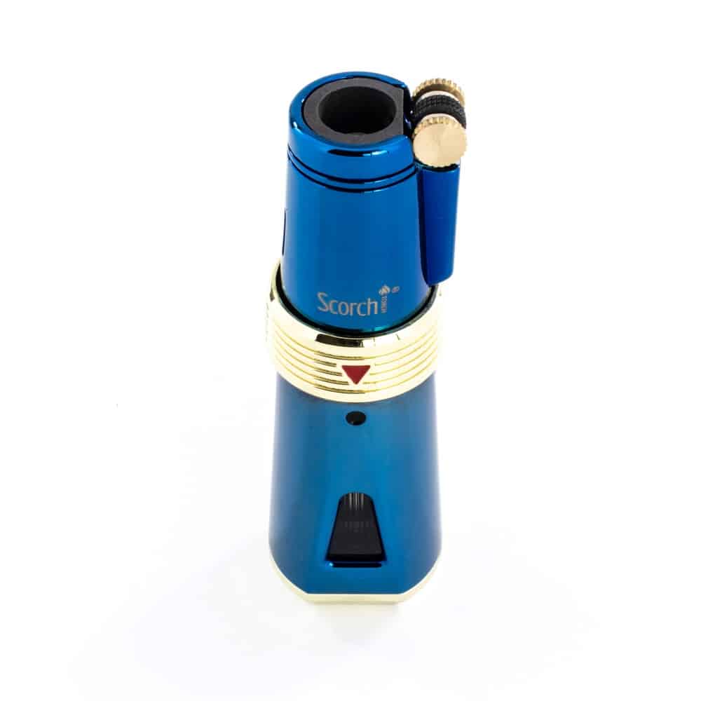 Scorch Torch Silo - Single Jet Flame Lighter - Blue image