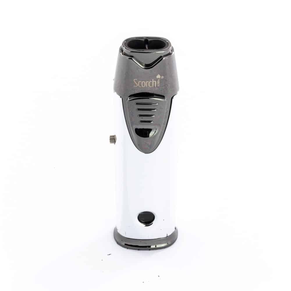 Scorch Torch Pod - Dual Jet Flame Lighter - White image