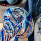 4" Silver Fumed Twisted Spoon Pipe image 7