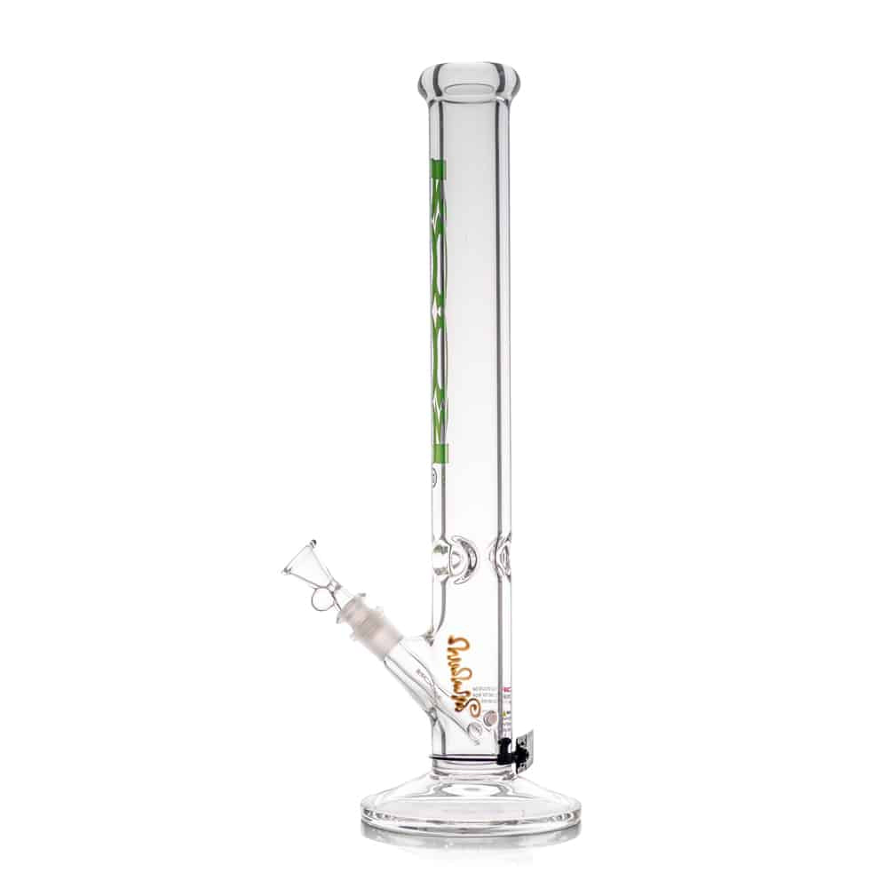 RooR 18" Straight Tube Bong - Green image 3