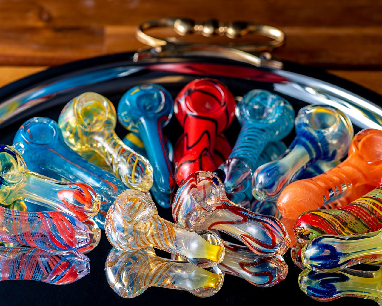 5-Pack Peanut Spoon Pipes - Assorted Styles image 7
