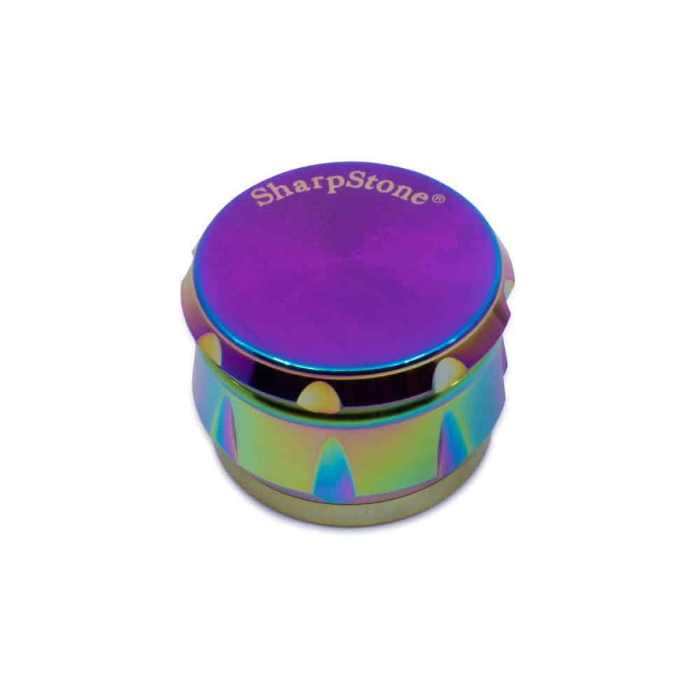 Sharpstone 4-Piece Drum Grinder - 60mm - Iridescent image