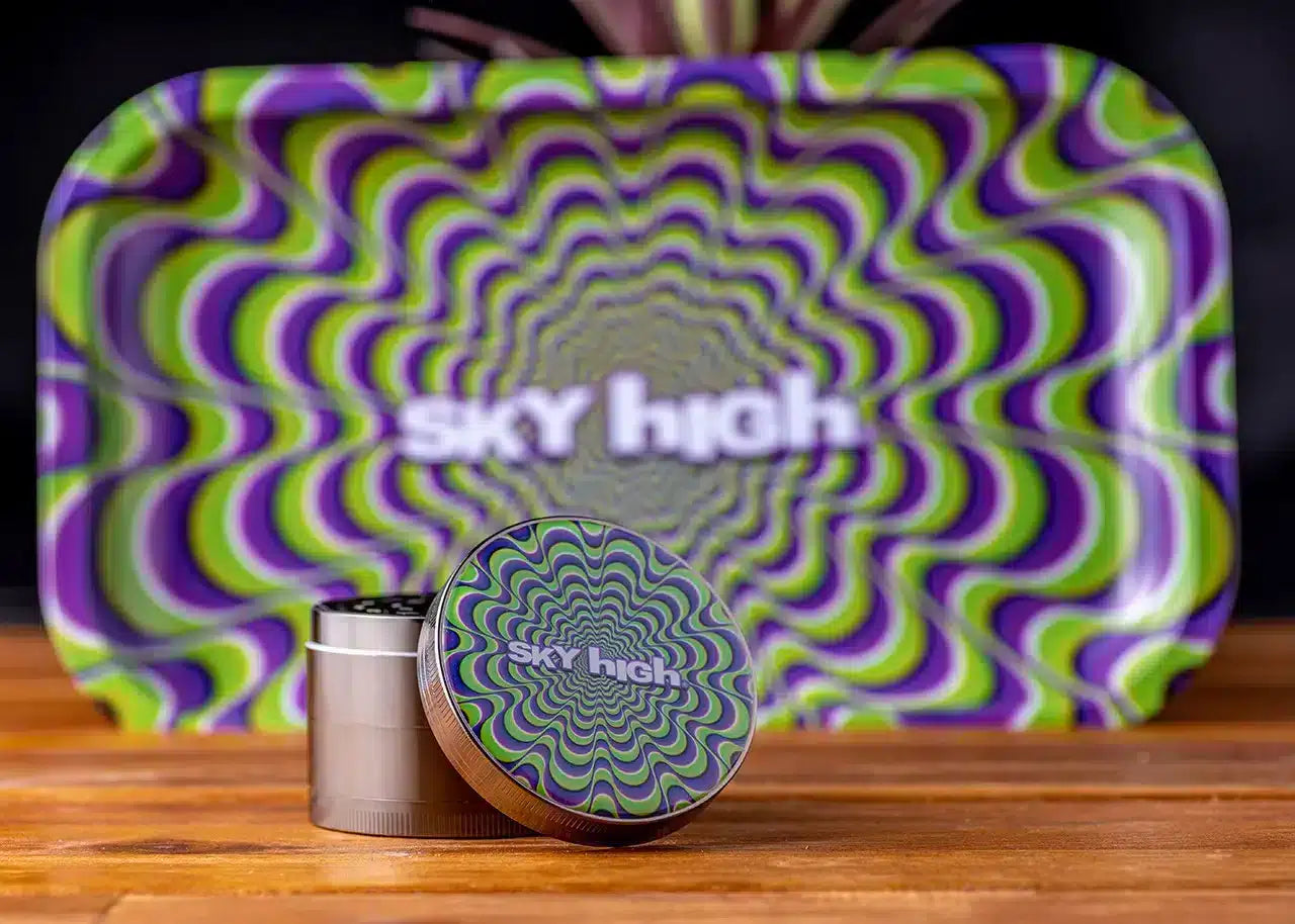 Trippy Tray & Grinder Gift Set image 0