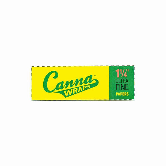 Canna Wraps Ultra Fine Rolling Papers - 1 1/4"