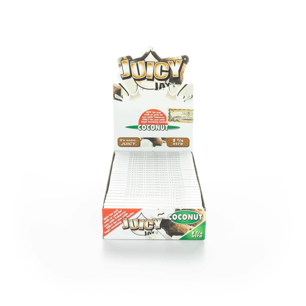 Juicy Jay's Rolling Papers - Coconut - 1 1/4" image 6