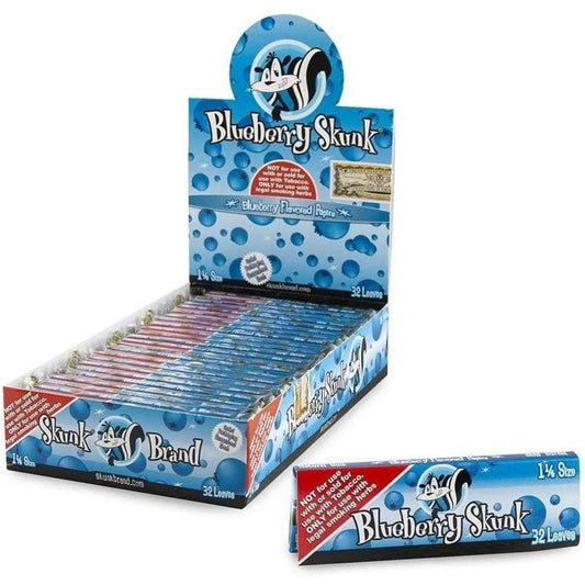 Skunk Rolling Papers - Blueberry - 1 1/4" image 0