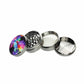 Sky High 4-Piece Herb Grinder - Rainbow Ink - 63mm image