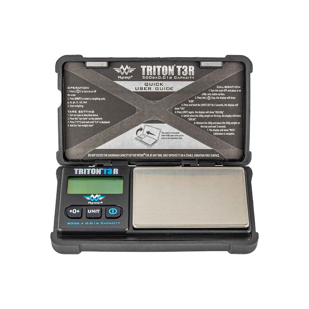 Triton T3R-500 Digital Pocket Scale - 500g x 0.01g
