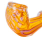 4.5" Gold Fumed Swirl Sherlock Pipe image 1