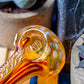 3.5" Gold Fumed Honey Spoon Pipe image 9