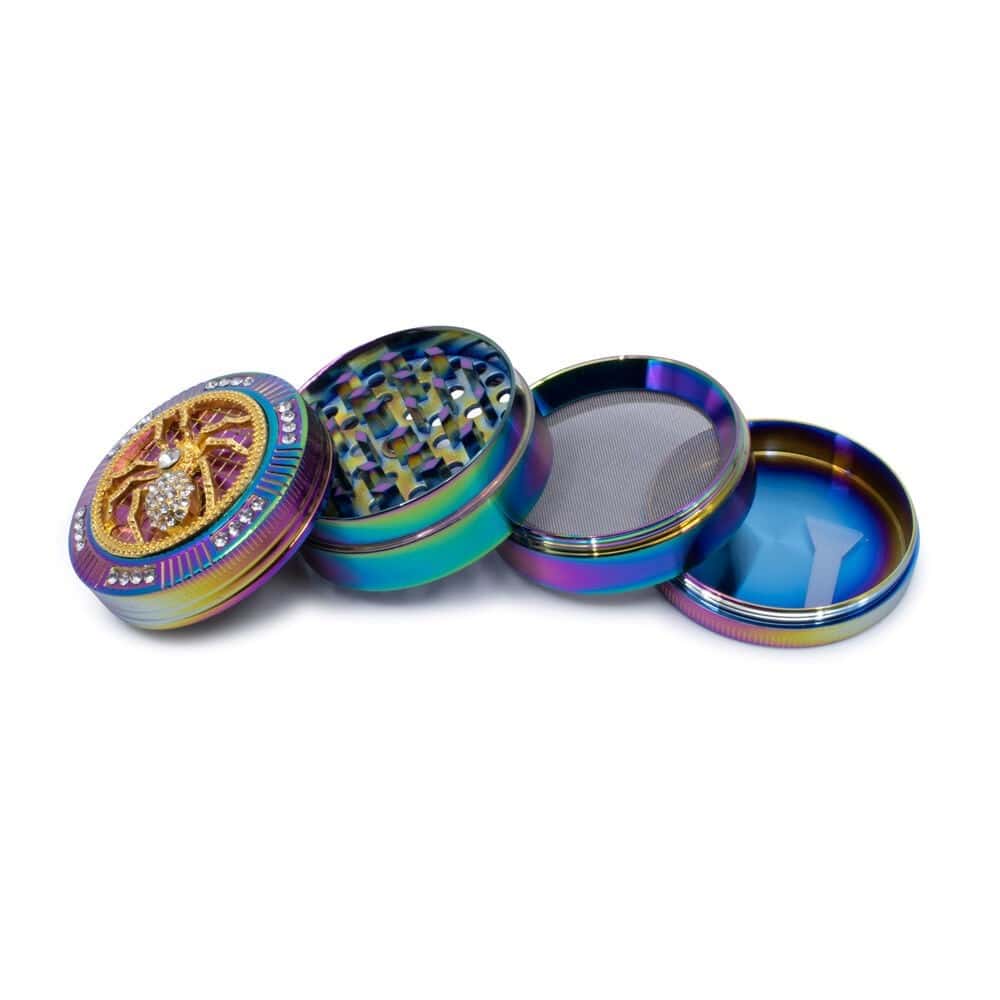 Bling Spider 4-Piece Herb Grinder image 2