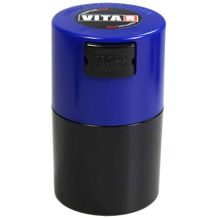Vitavac Vacuum Sealed Container - Dark Blue &amp; Black image