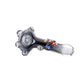 4.5" Googly Eye Reptile Spoon Pipe image 1