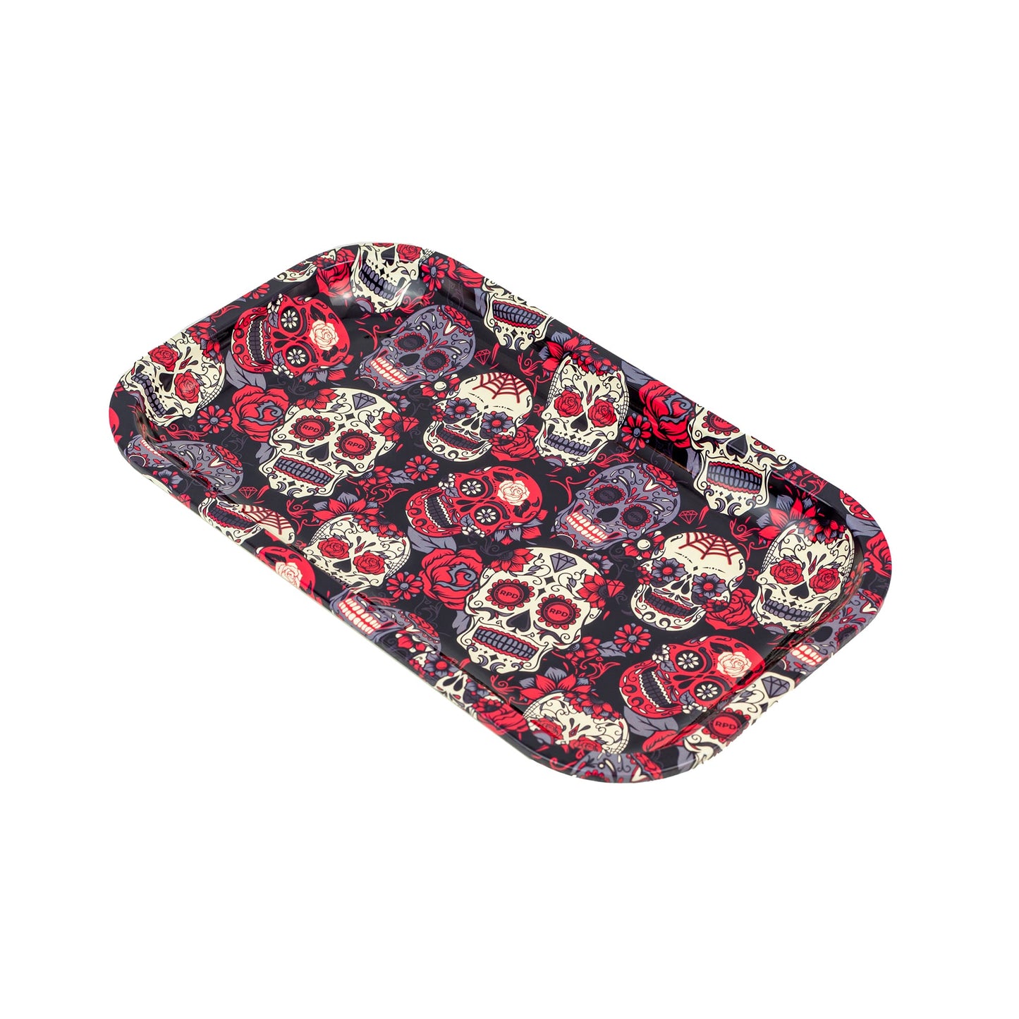 Candy Sugar Skulls Rolling Tray image 1