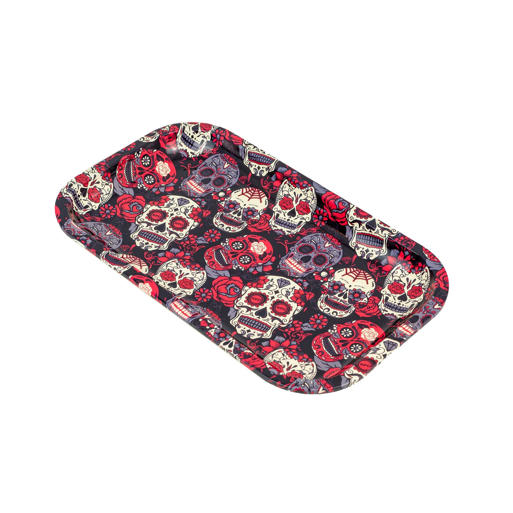 Candy Sugar Skulls Rolling Tray image 1