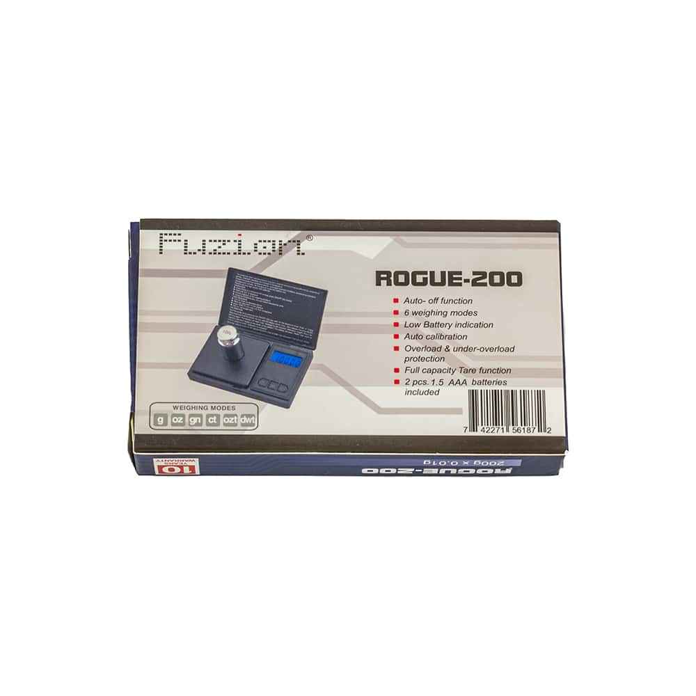 Fuzion Rogue-200 Digital Scale - 200g x 0.01g