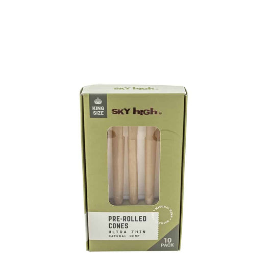 Sky High Natural Hemp Pre-Rolled Cones - King Size image 0