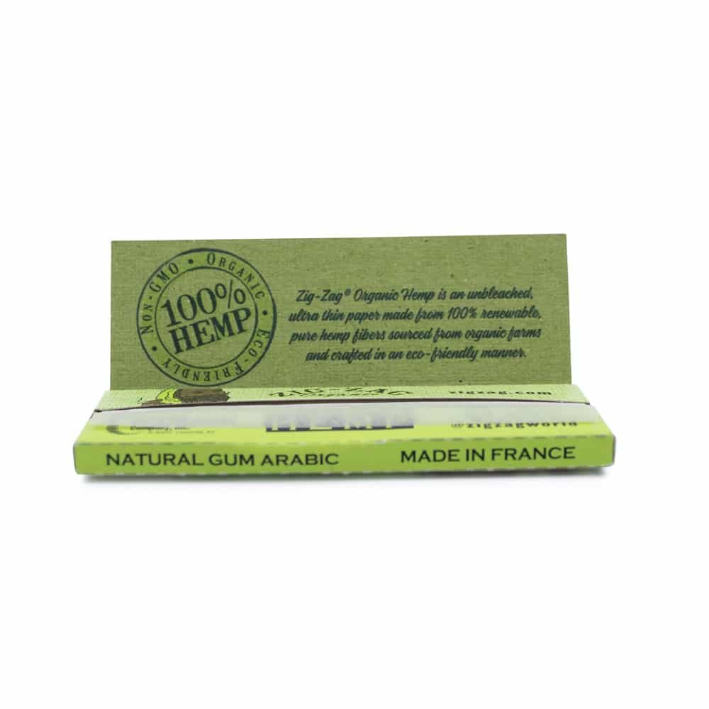 Zig-Zag Organic Hemp Rolling Papers - 1 1/4" image 4