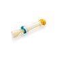 3.25" Fumed Zig Zag Glass Chillum image 3
