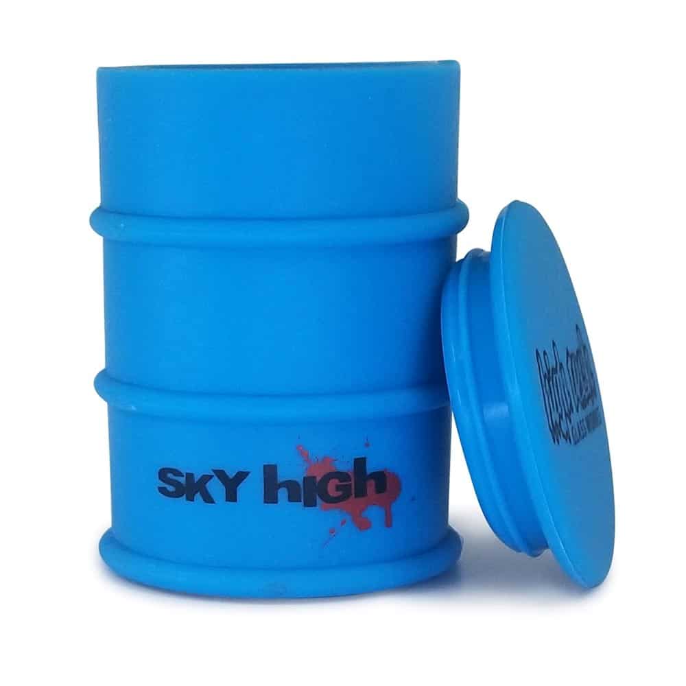 Sky High Silicone Oil Barrel - Blue, Small image