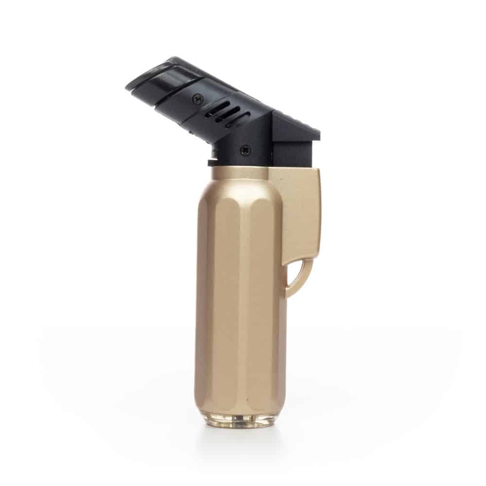 4" Mini Smart-Cap Angle Torch Lighter - Gold image
