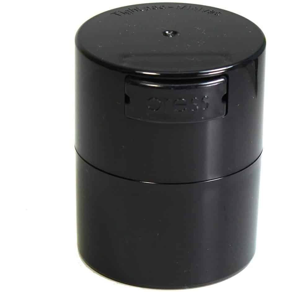 Minivac Vacuum Sealed Container - Black &amp; Pearl image