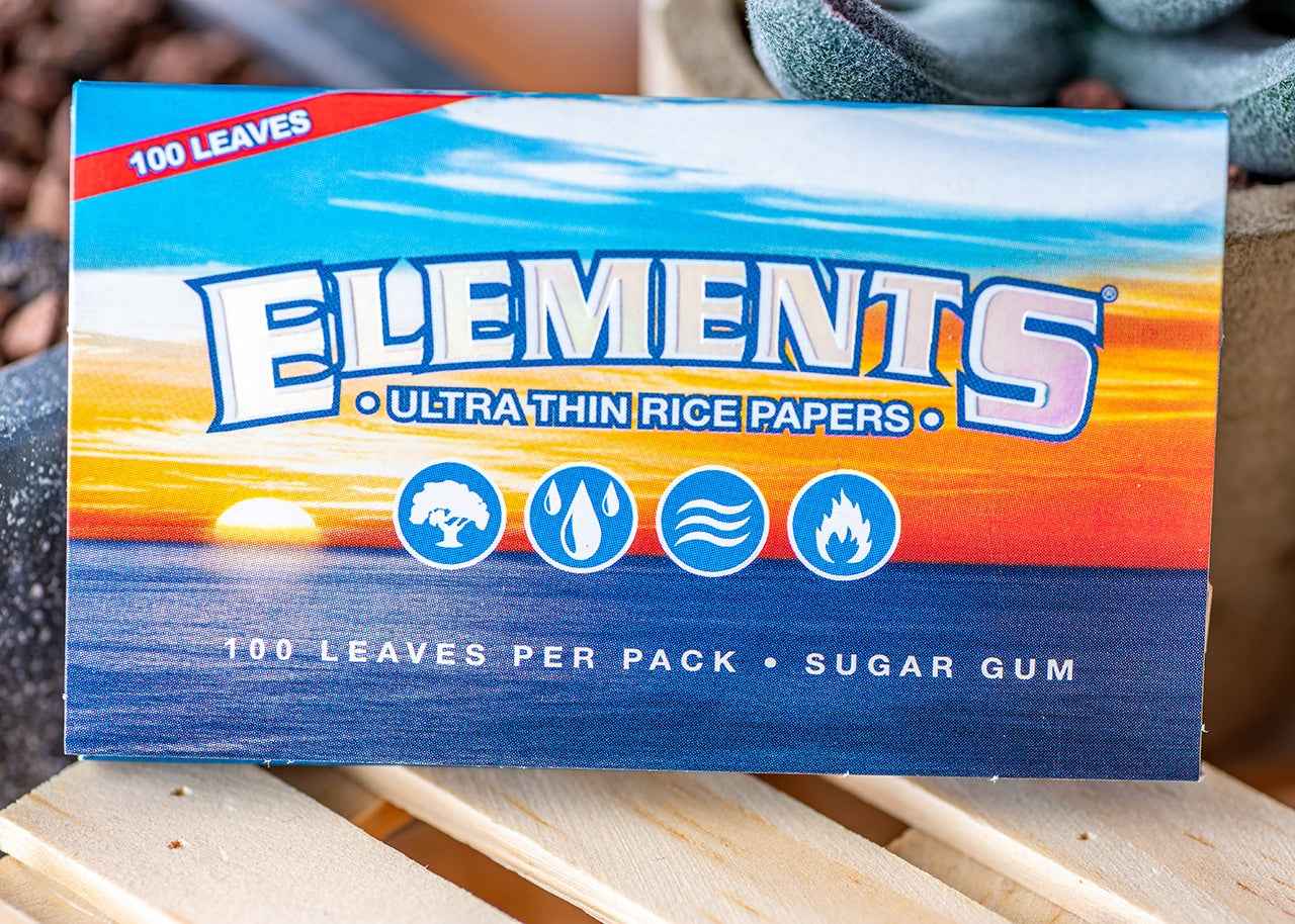 Elements Rolling Papers - Single Wide (100 Papers)