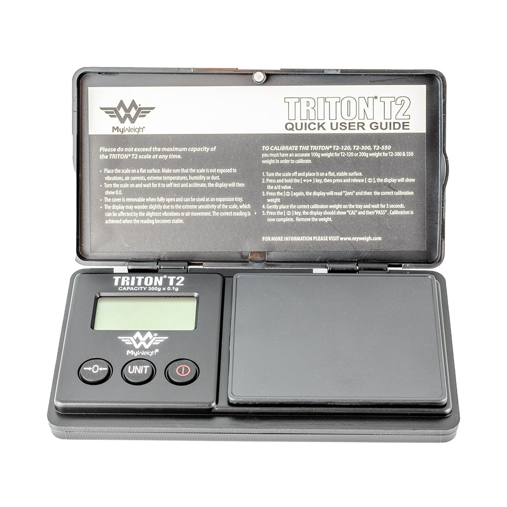 Triton T2-300 Digital Pocket Scale - 300g x 0.1g image 0