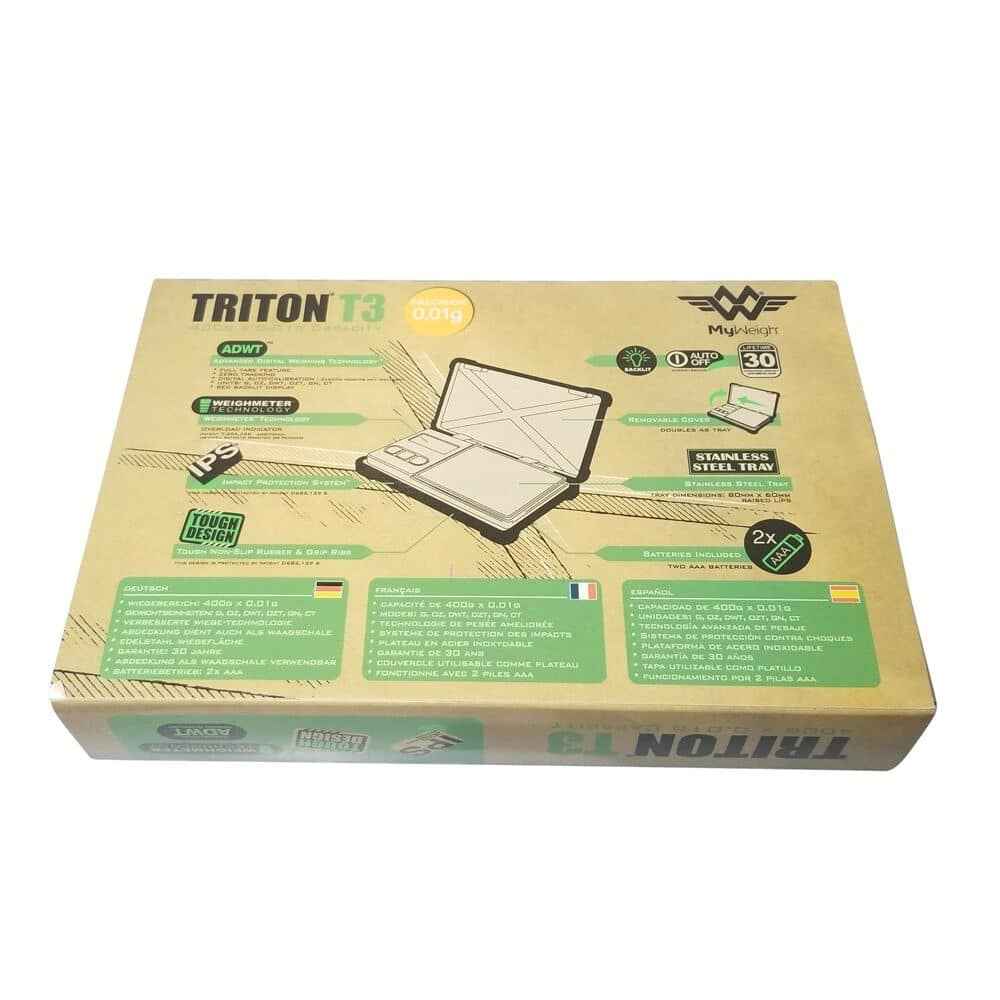 Triton T3-400 Digital Pocket Scale - 400g x 0.01g