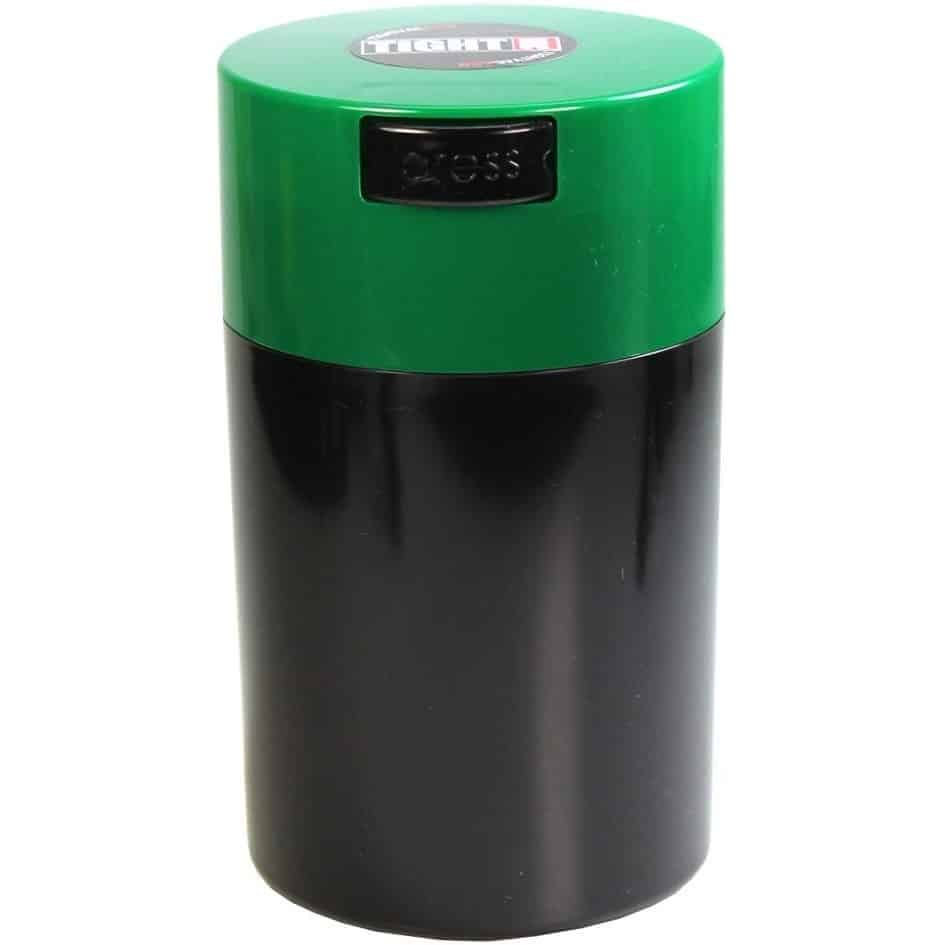 Tightvac 6oz Vacuum Sealed Container - Green &amp; Black image