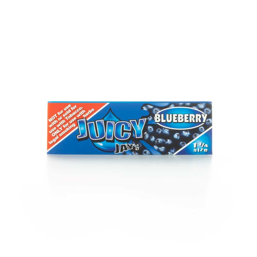 Juicy Jay's Rolling Papers - Blueberry - 1 1/4" image 0