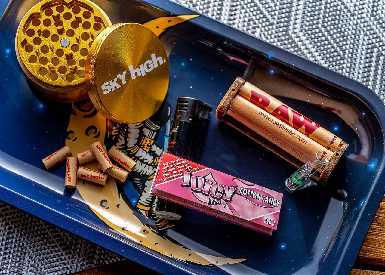 Juicy Jay's Rolling Papers - Cotton Candy - 1 1/4"