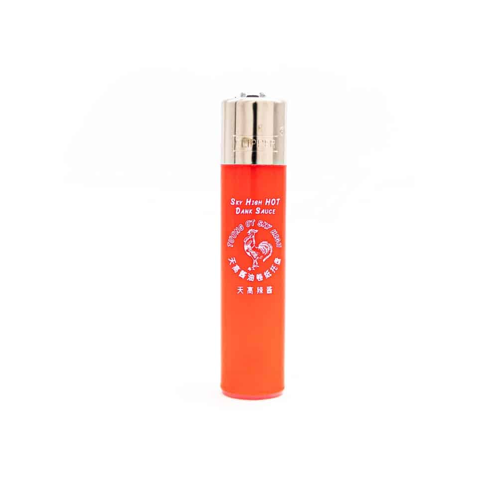Sky High Hot Sauce Parody Clipper Lighters - Sriracha image