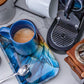 Puff Plate - Blue Labradorite Rolling Tray image 4