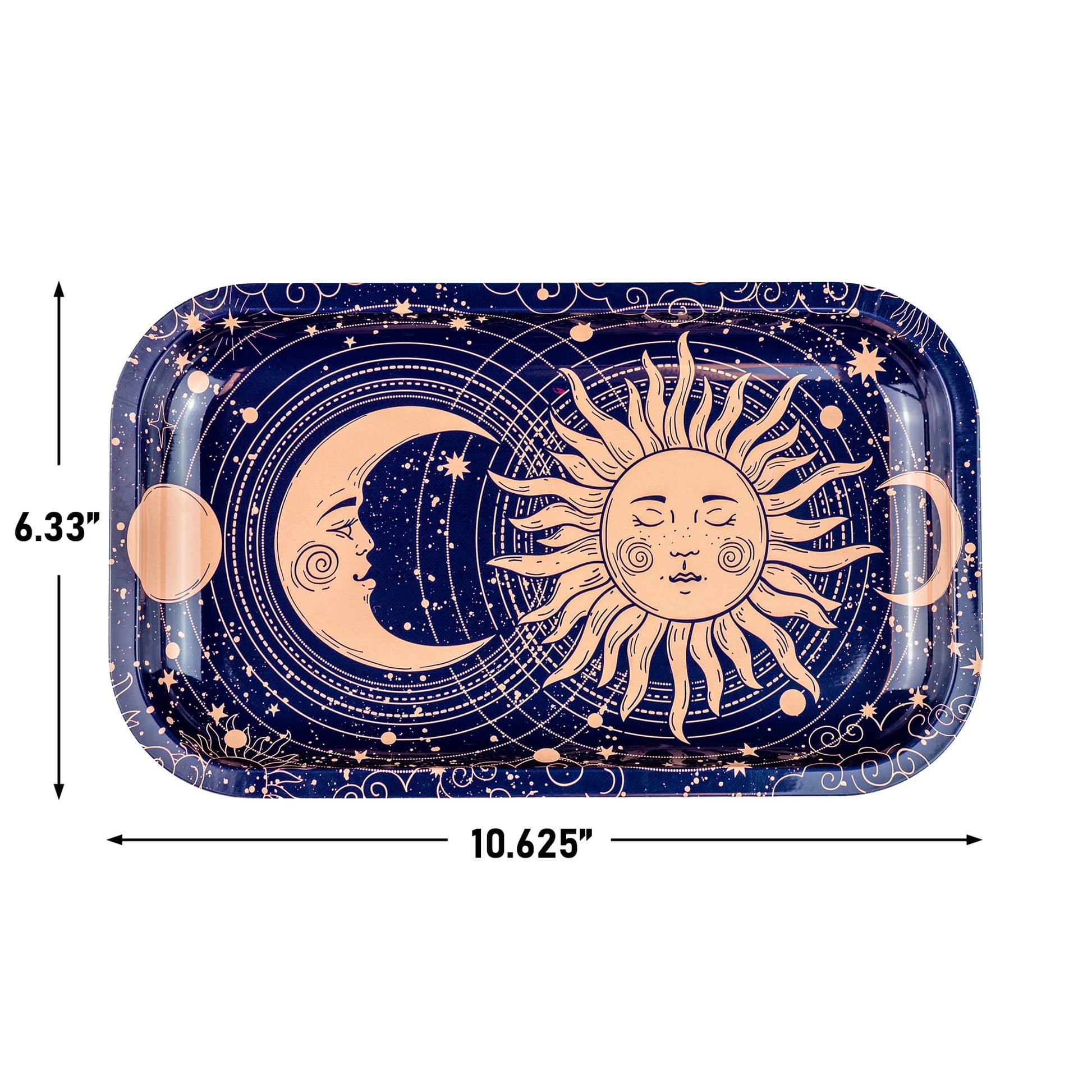 Puff Plate - Sun &amp; Moon Rolling Tray image 2