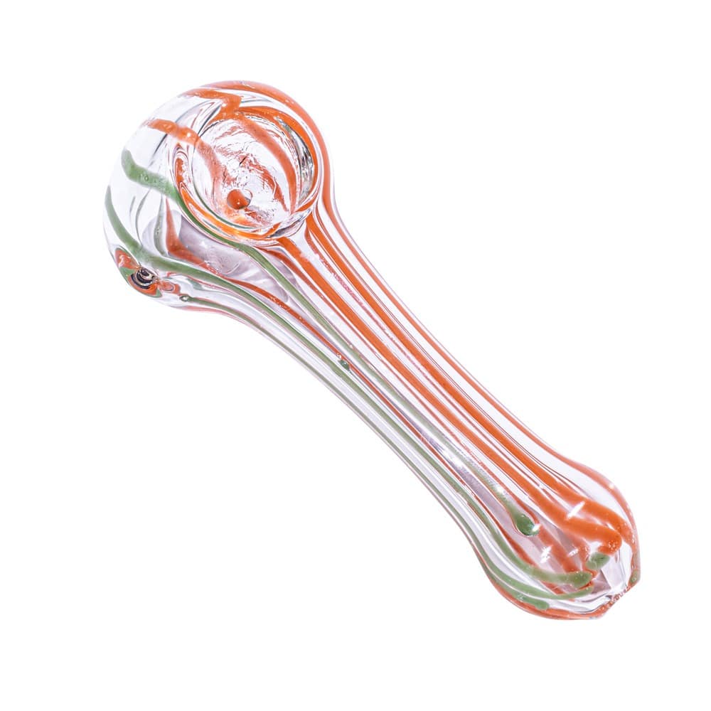 4" Glass Spoon Pipe image 5