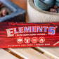 Elements Red Slow-Burn Hemp Rolling Papers - 1 1/4"