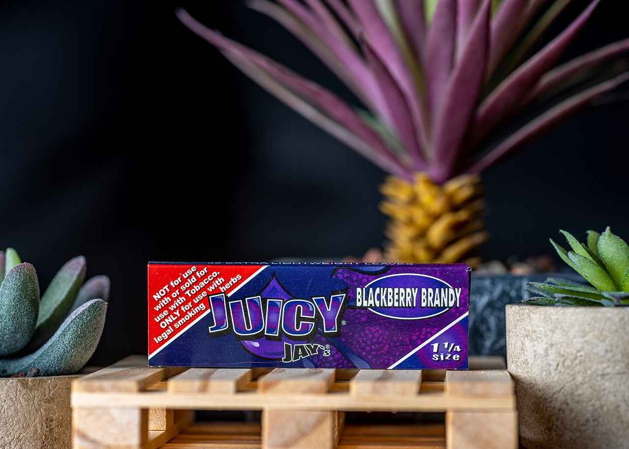 Juicy Jay's Rolling Papers - Blackberry Brandy - 1 1/4"